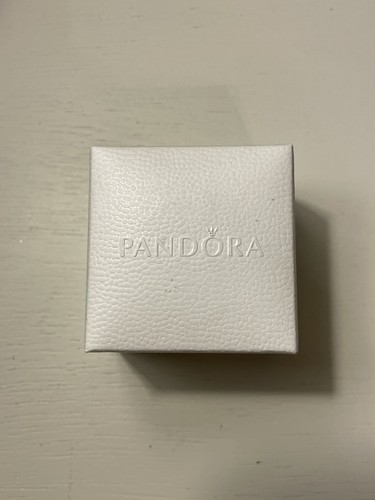 Pandora white square faux - square,