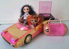 LOL Surprise OMG Remix Car, 2 Dolls, DJ Booth & Carry Case – Lights Work