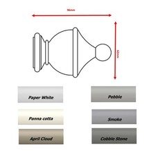 Swish Romantica Curtain pole