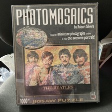 BEATLES Photomosaics 1000 Piece Jigsaw Puzzle
