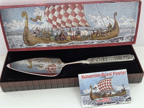Vintage konge tinn norway cake - konge,
