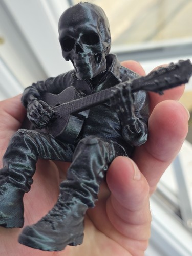 Skeleton shelf sitter figurine - sitter,