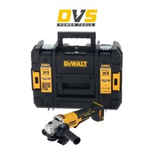 Dewalt DCG408NT 18V XR Brushless 125mm Paddle Switch Angle Grinder & TSTAK2 Case