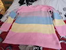 Misguided Pastel Jumper Oversized