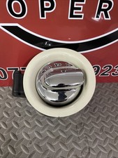 Genuine Used MINI Chrome/White Cooper S Fuel Cap R55 R56 R55 R58 R59 7148886