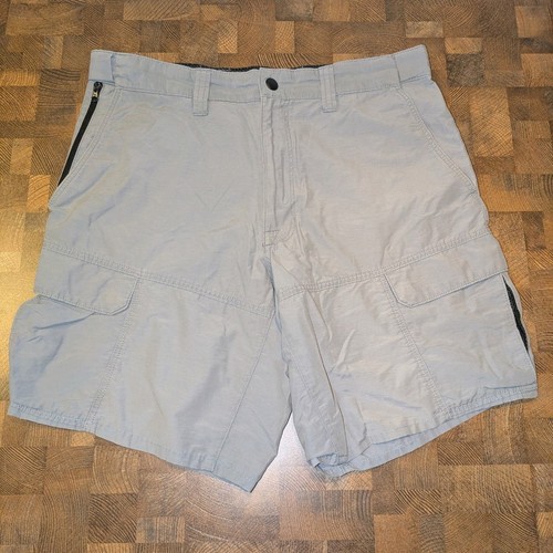 Mens grey cargo shorts - m&s,