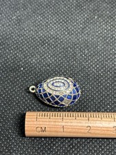Crystal Russian Egg Charm