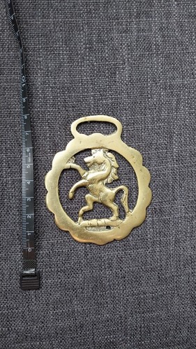 Vintage antique horse brass - vintage,