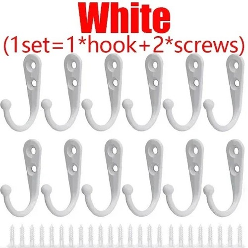 Wall mounted metal - wall, hook