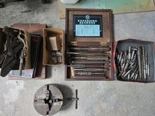 Lathe and milling tools job lot...Presto, Lal, Burnard etc