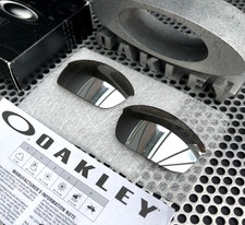 OAKLEY FLAK JACKET (2007 MODEL) | CHROME IRIDIUM | OEM | LENSES ONLY | OCP