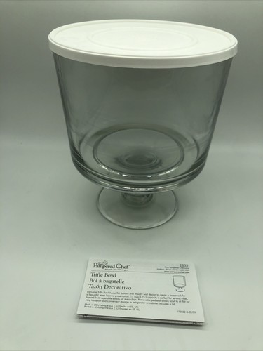 The pampered chef glass trifle - pampered,