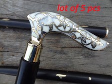 BRASS WALKING WOODEN STICK