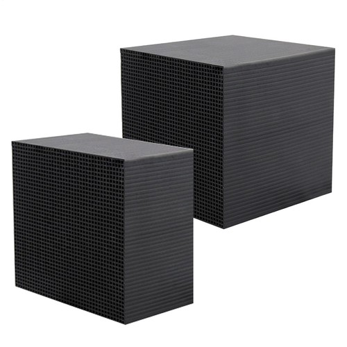 Cube activated carbon - cube,