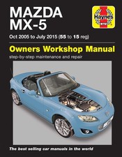 Mazda MX-5 (Oct 2005-July 2015) 55 to 15 Haynes Repair Manual