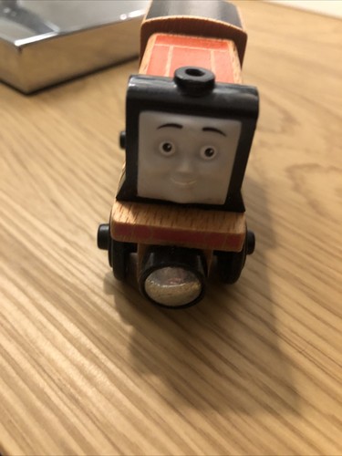 Rusty wooden magnet train - magnet,