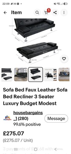 Black faux leather - faux,