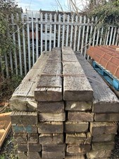 Old Hardwood Railway Sleepers 