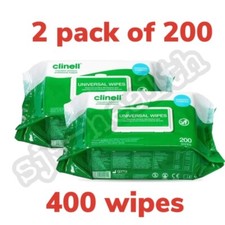 2 x CLINELL WIPES