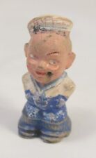 Small Vintage Smoking Sailor Figure - Aka Smokey Joe