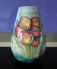 Moorcroft Pottery Vase FREESIA Pattern Walter Moorcroft 1950s