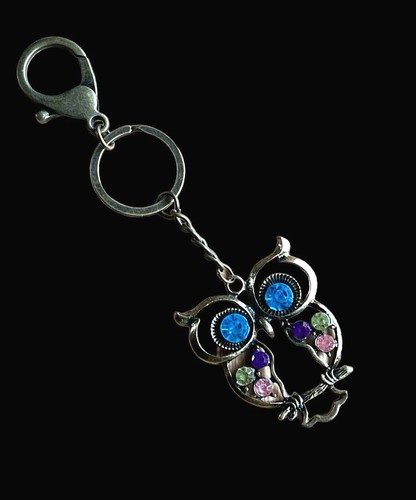 Handbag phone keyring - or,