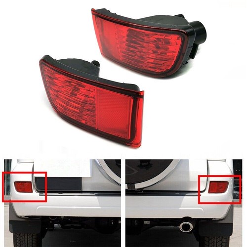 Pair rear bumper - rear, light