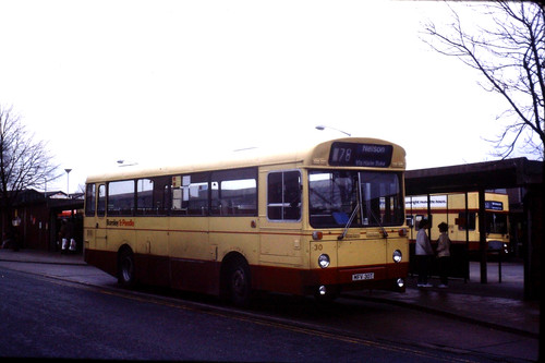 35mm original colour bus slide - colour,