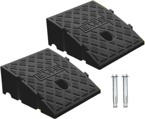 2pack curb ramp black color - ramp,