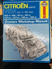 Haynes Manual Citroen Visa