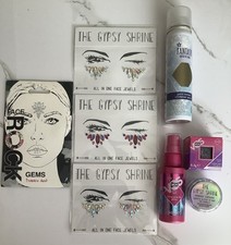 Festival Party Face Rock Gems Vo5 Cosmic Glitter Hair Spray Tattoo Joblot Bundle