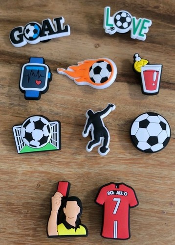 10x football crocs - football,
