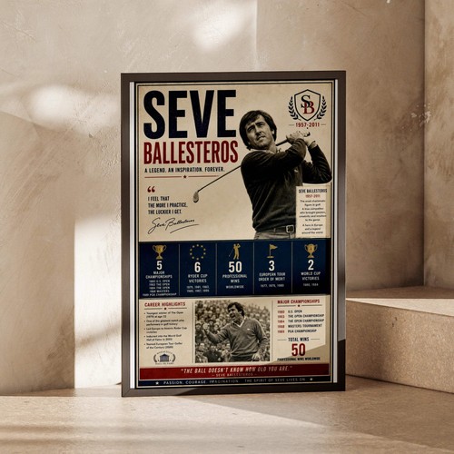 Seve ballesteros golf legend - golf,