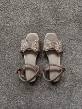 Next Girls Rose Gold Glitter