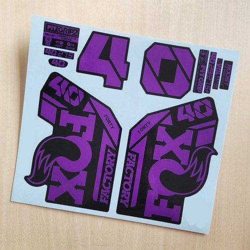 Fox fork stickers 2021 23 - fox, 2021-23