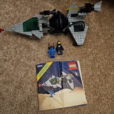 LEGO Vintage Classic Space 6891 Gamma V Laser Craft 100% Complete W Instructions