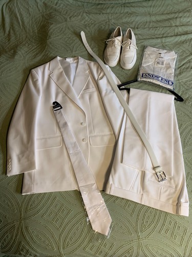 Men large white solid color - large,