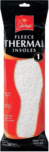 Thermal fleece insoles - insoles, comfort