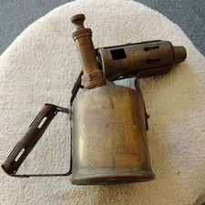 Vintage Brass Blow Lamp - SH &