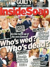 INSIDE SOAP 21/11/09 JANE HORROCKS RICKY WHITTLE NATALIE ROBB TAMZIN OUTHWAITE