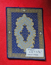 1:12th Scale Dolls House Miniatures - HANDMADE NEEDLEPOINT RUG   RC14