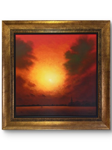 Laurence coulson framed signed - coulson,