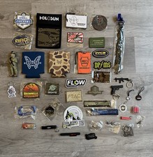 Shot Show Pkg 4 Ultimate Swag Bag Patches Keychains Benchmade Kroll Silencer Co