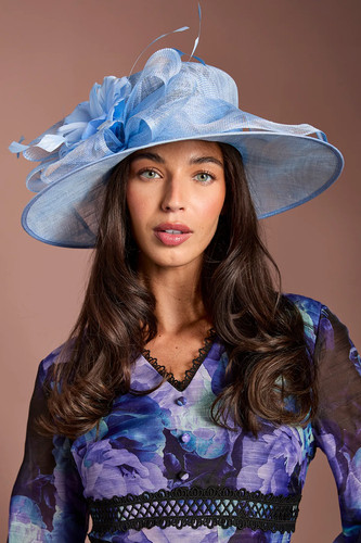 Coast light blue - coast, fascinator