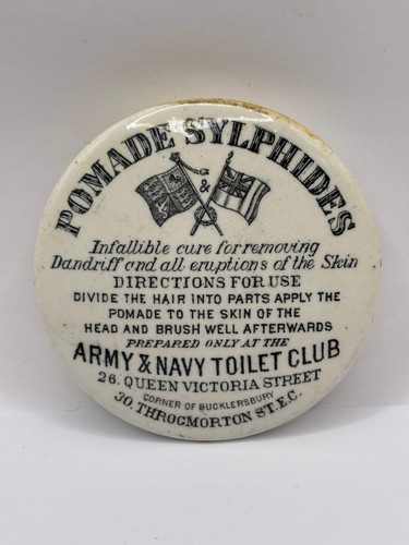 Old advertising lid - ,, pomade
