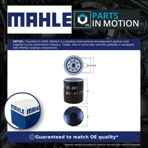 Oil filter oc261 - oil,