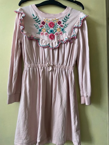 Monsoon girls pink embroidered - girls,