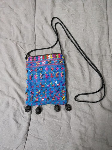 Handcrafted blue embroidered - handcrafted,
