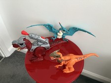 Robo Alive Talking Moving Dinosaur Toy T Rex Raptor Pterodactyl Dino Wars Battle