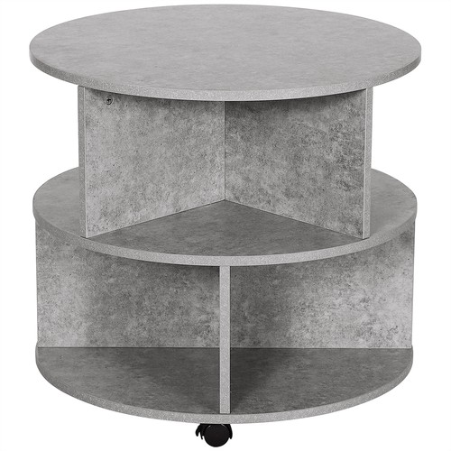 Round tier coffee table on - 3-tier,